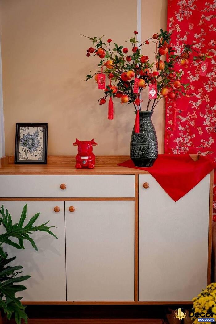 hình ảnh trang trí nhà ngày tết sang chảnh