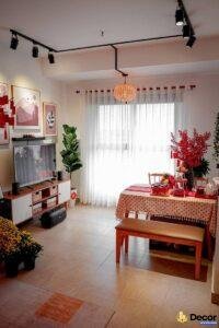 hình ảnh trang trí nhà ngày tết siêu sang