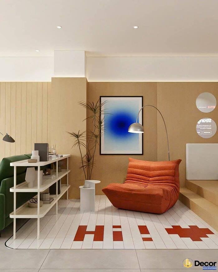 hình ảnh trang trí phòng khách basic siêu xịn