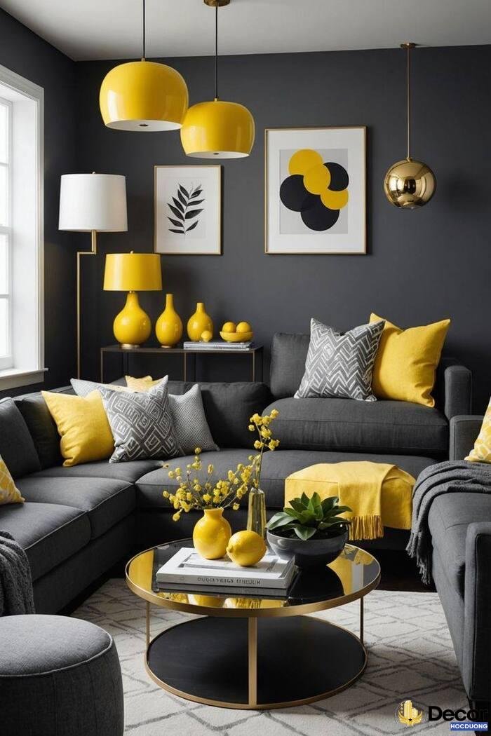 hình ảnh trang trí phòng khách basic