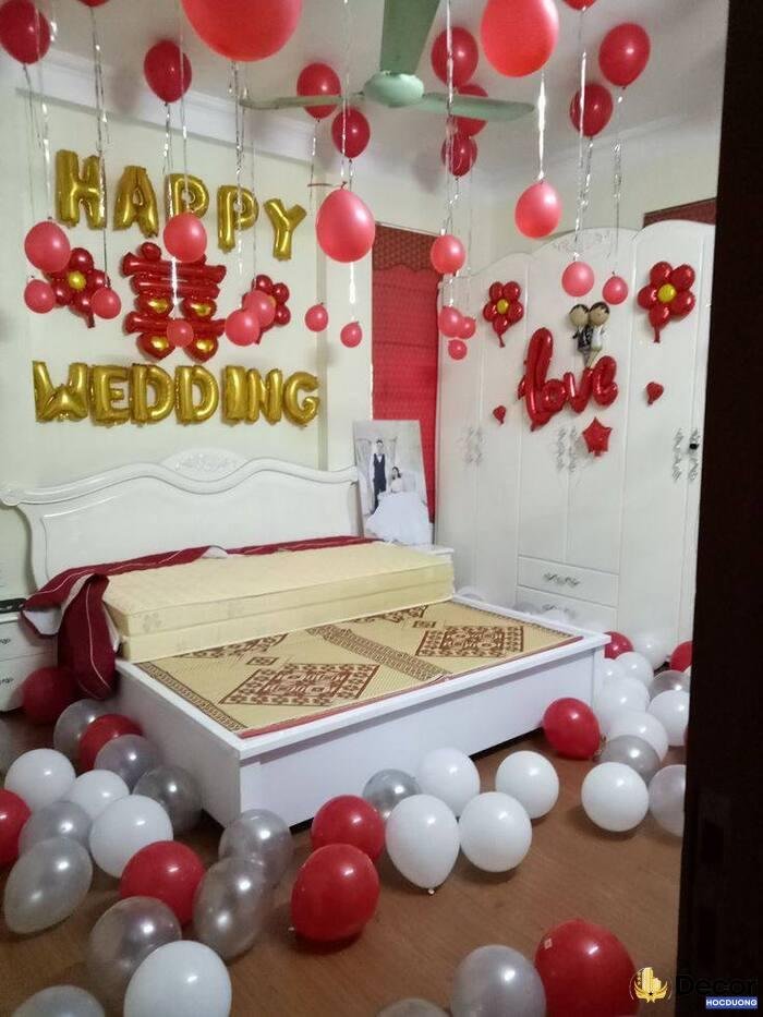 hình ảnh trang trí phòng tân hôn đẹp