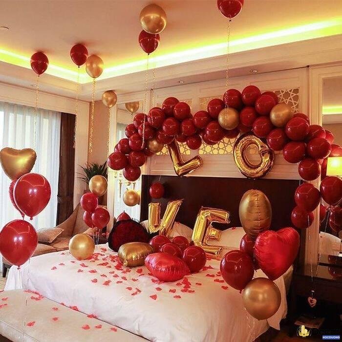 hình ảnh trang trí phòng tân hôn