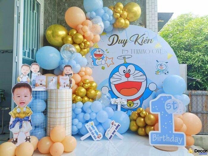 hình ảnh trang trí sinh nhật cho bé đẹp