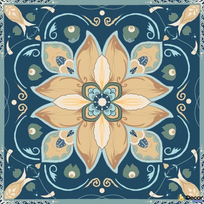 hình ảnh vẽ trang trí hình vuông đẹp nghệ