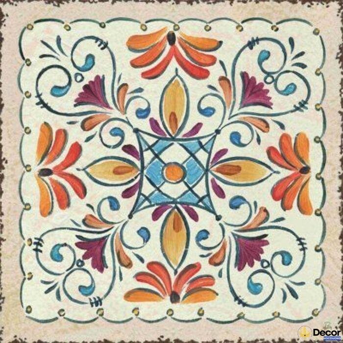 hình ảnh vẽ trang trí hình vuông nghệ