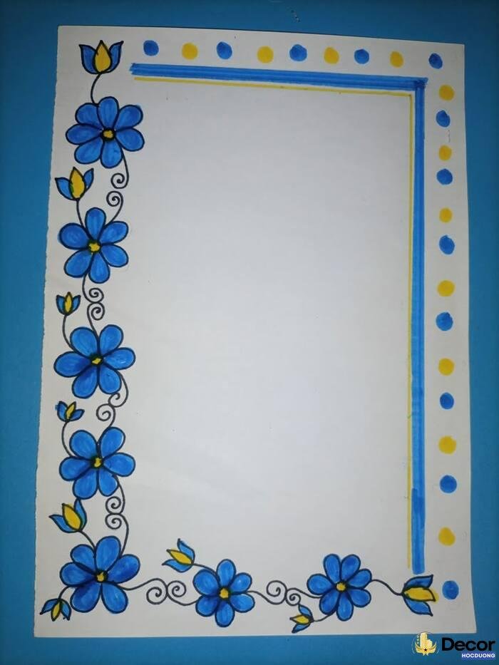 hình ảnh vẽ trang trí sổ tay đơn giản nghệ