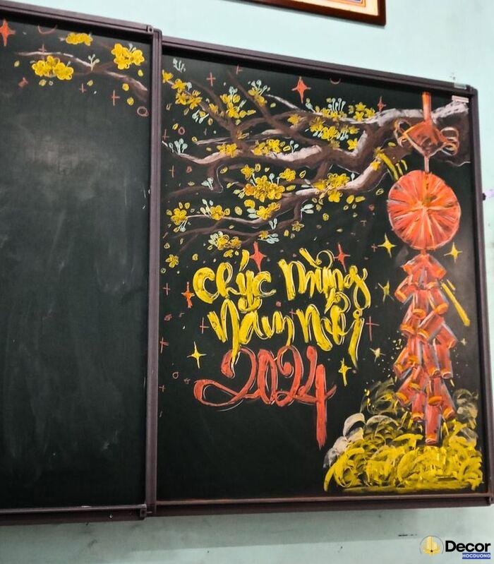 hình ảnh vẽ trang trí tết cực đẹp