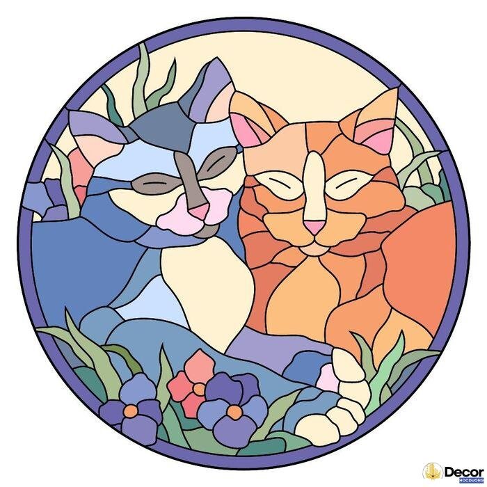 hình ảnh vẽ trang trí vòng tròn đẹp nhất