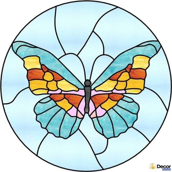 hình ảnh vẽ trang trí vòng tròn siêu xinh