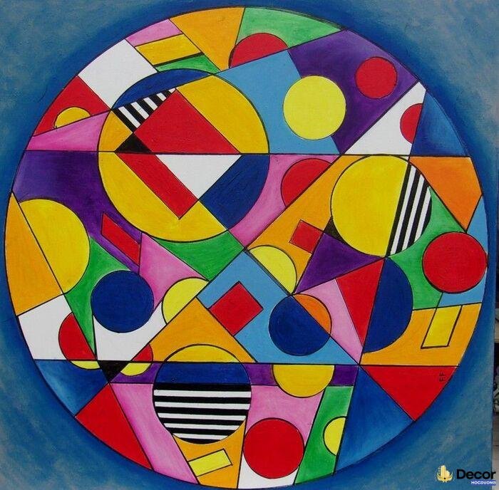 hình ảnh vẽ trang trí vòng tròn