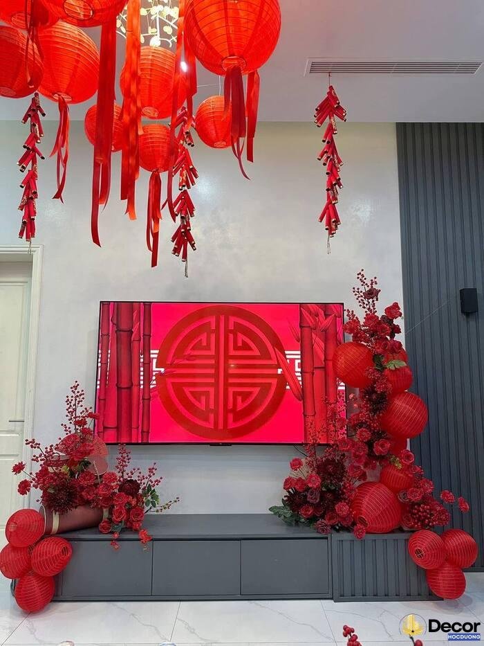 hình trang trí ngày tết basic siêu xinh