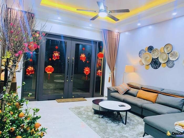 hình trang trí ngày tết đẹp đơn giản