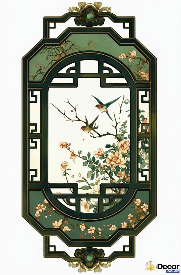hình trang trí phong cách hiện đại