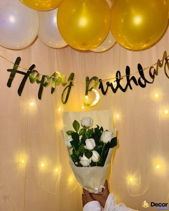 hình trang trí sinh nhật đơn giản basic