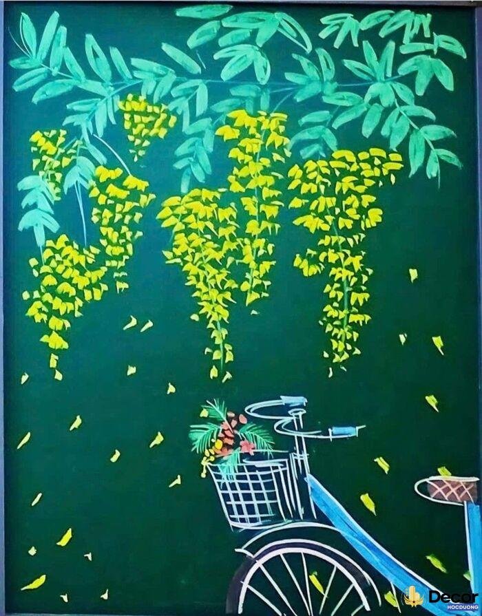 hình vẽ hoa trang trí cực đẹp