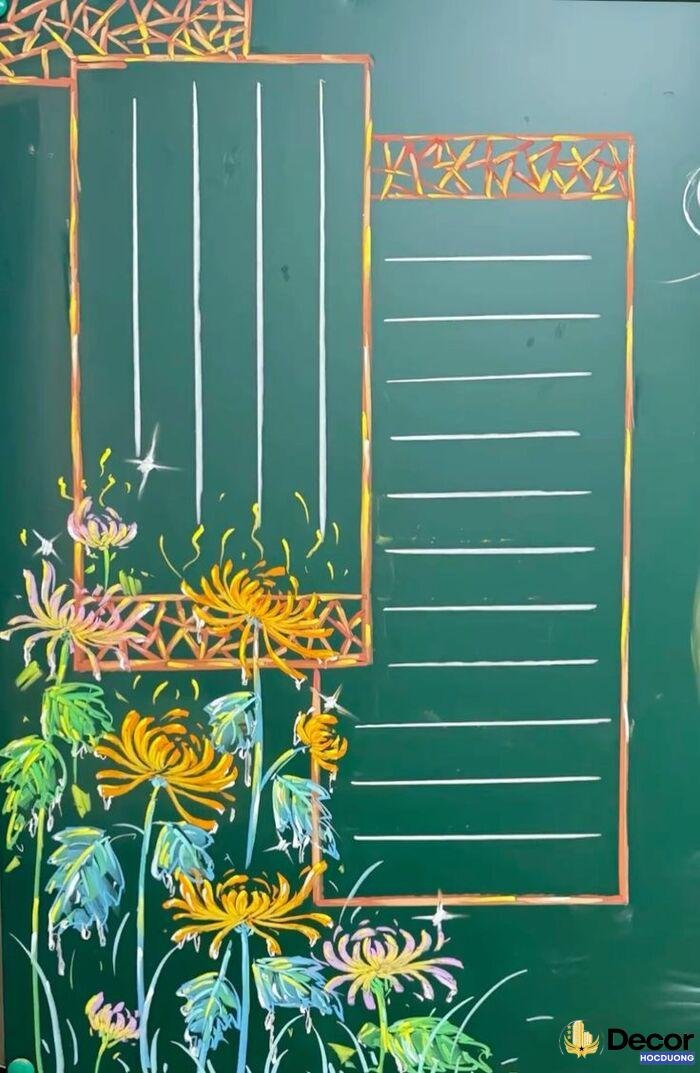 hình vẽ hoa trang trí đẹp nhất