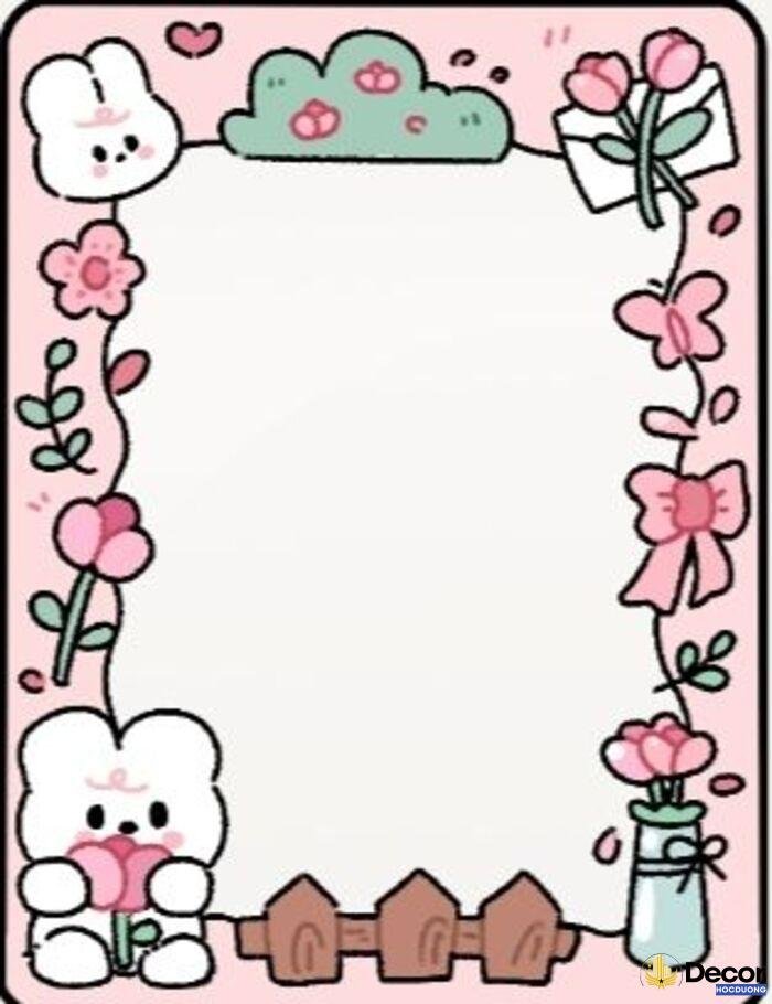 hình vẽ trang trí cute đơn giản nghệ