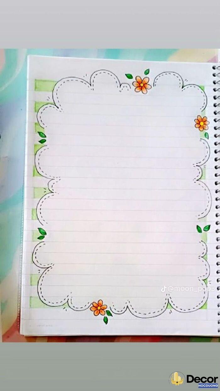 hình vẽ trang trí cute đơn giản xinh nhất