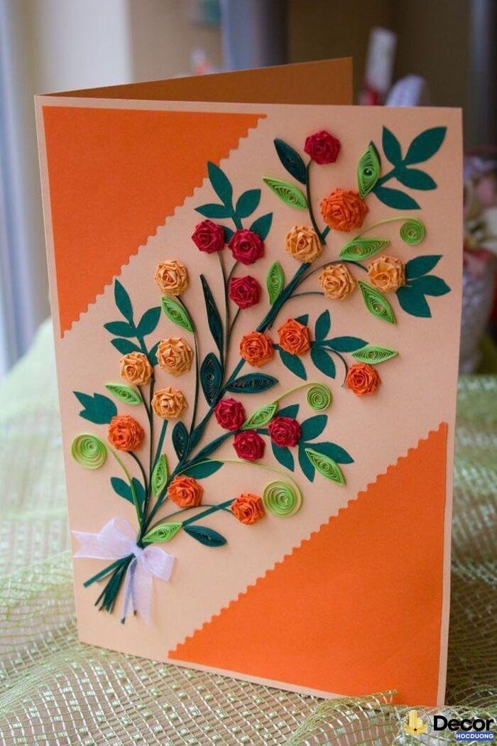 hình vẽ trang trí thiệp đơn giản siêu xinh