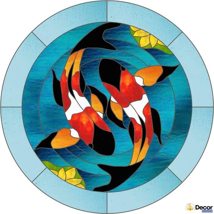 hình vẽ trang trí vòng tròn