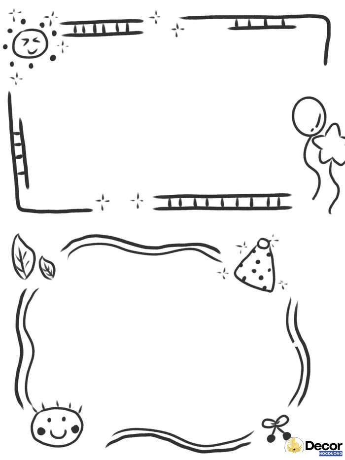 hoa văn đường diềm hiện đại