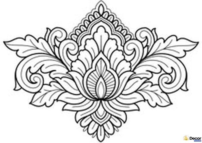 hoa văn trang trí sáng tạo