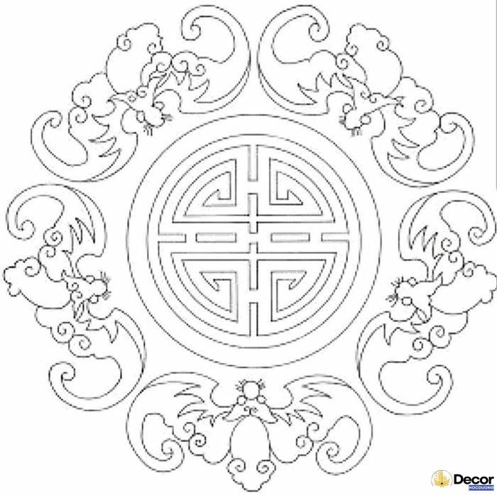 hoa văn trang trí truyền thống