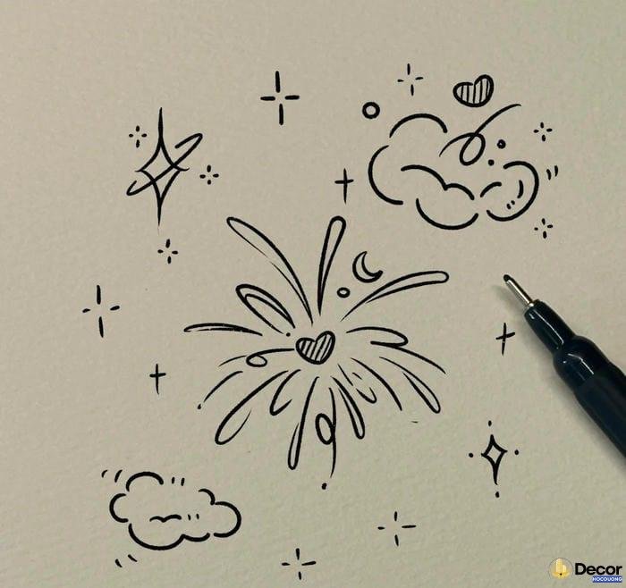 hoa văn trang trí viền