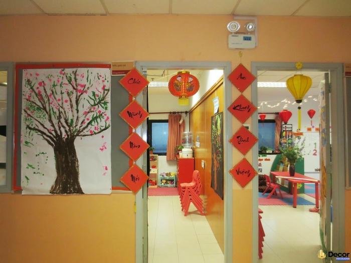 kế hoạch trang trí lớp học ngày tết