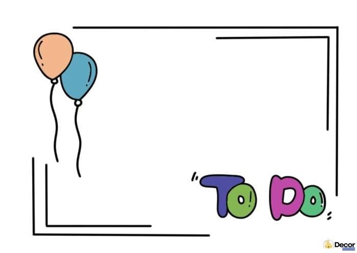 khung viền hoa a4 phong cách vintage