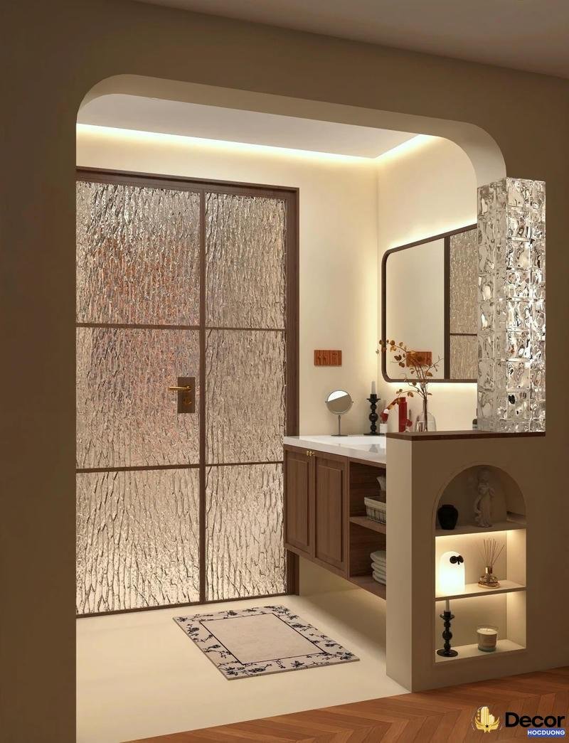 kính thủy trang trí bản to