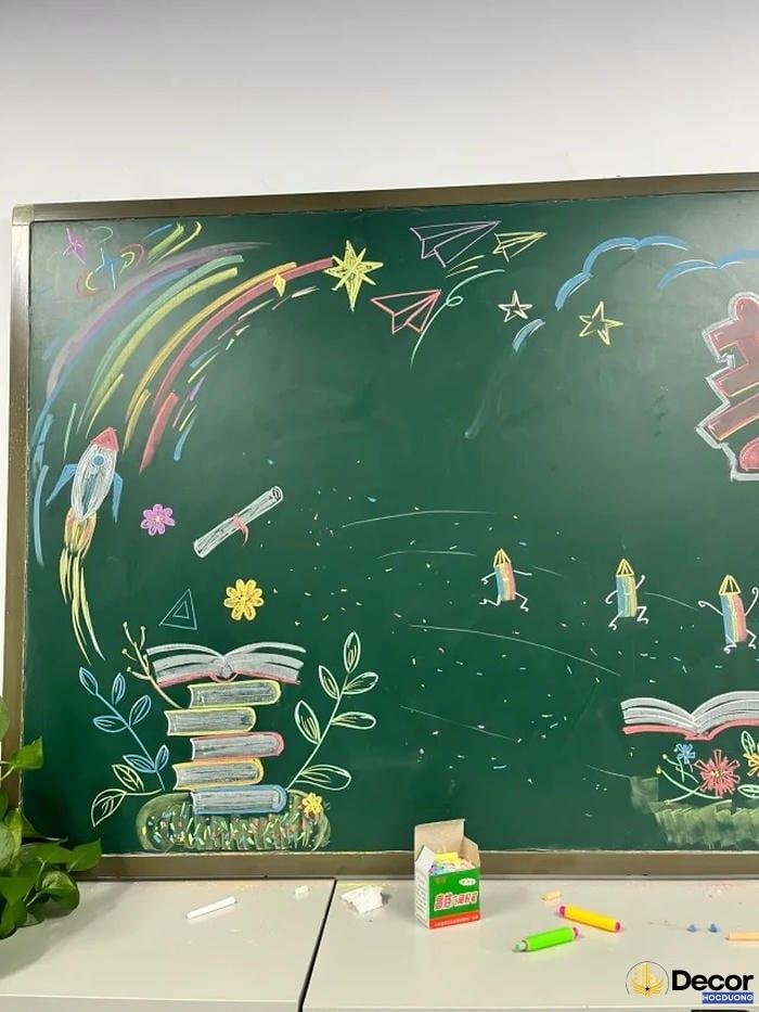 mẫu trang trí bảng đẹp cho mọi người