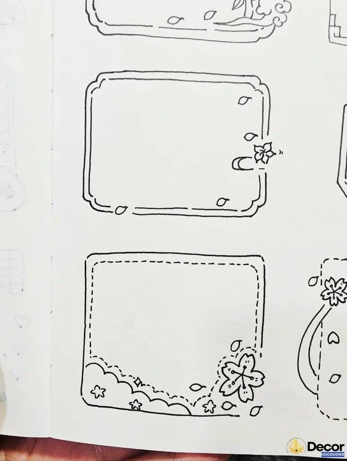 mẫu trang trí đường diềm đẹp