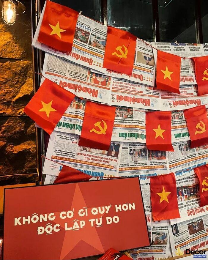 trang trí 30.4 cực xinh