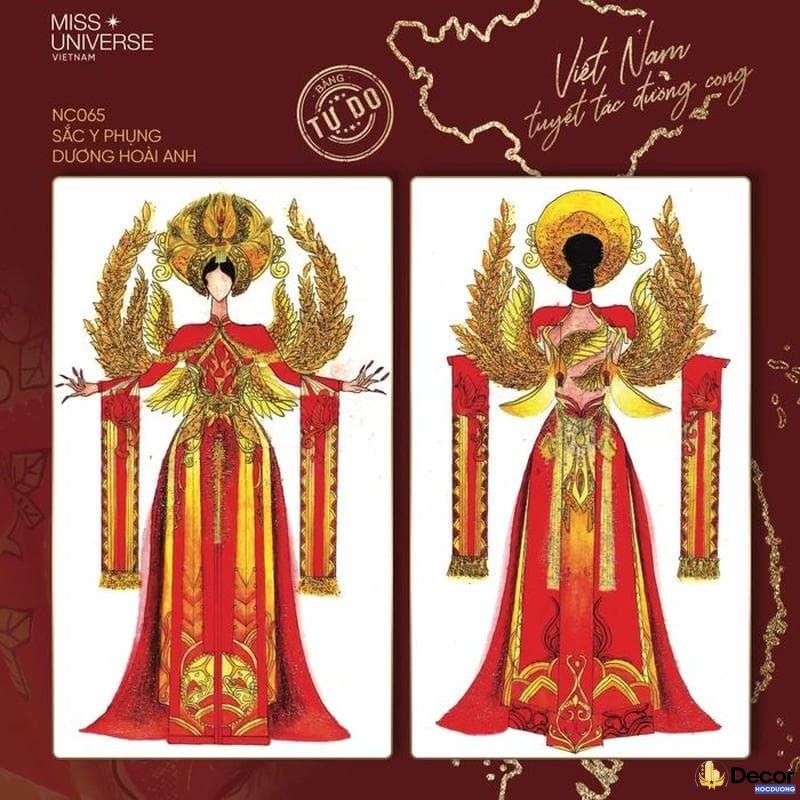 trang trí áo dài nghệ thuật