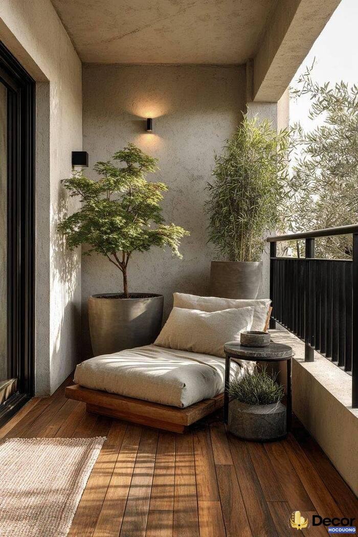 trang trí ban công đẹp xinh