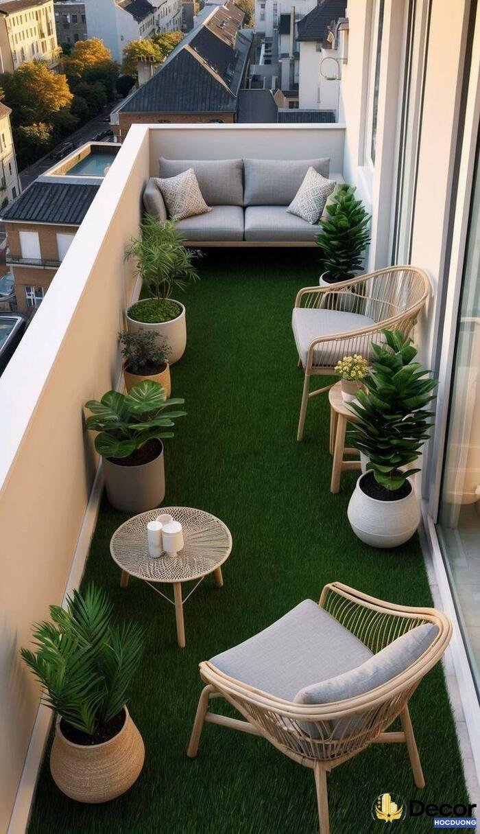 trang trí ban công xinh đẹp