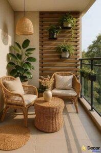 trang trí ban công xinh yêu