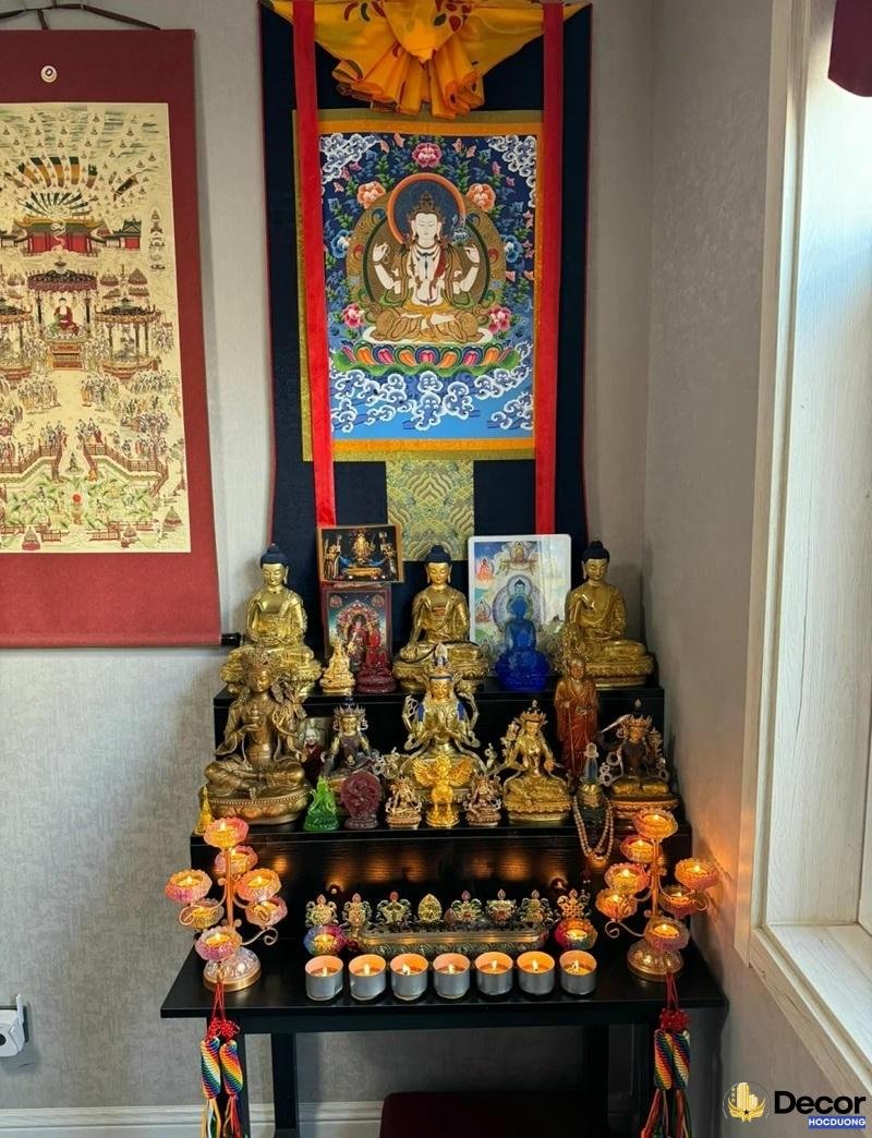 trang trí bàn thờ đẹp