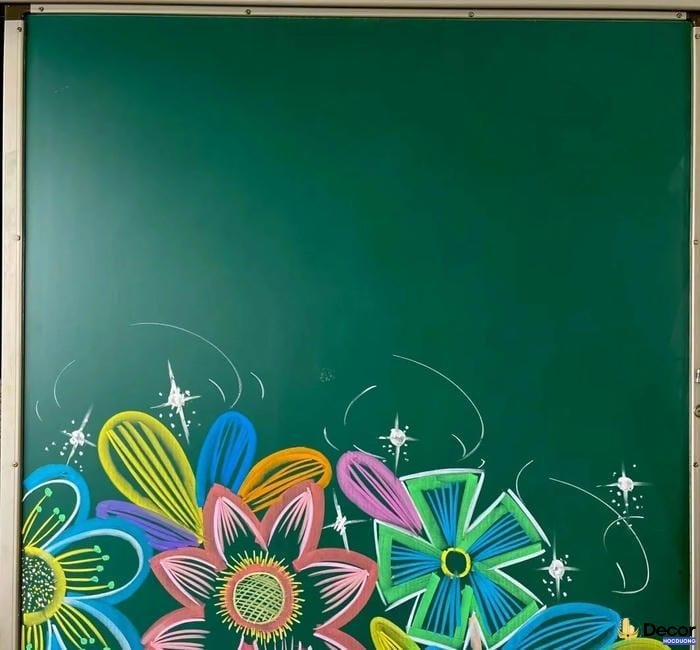 trang trí bảng cho ngày lễ