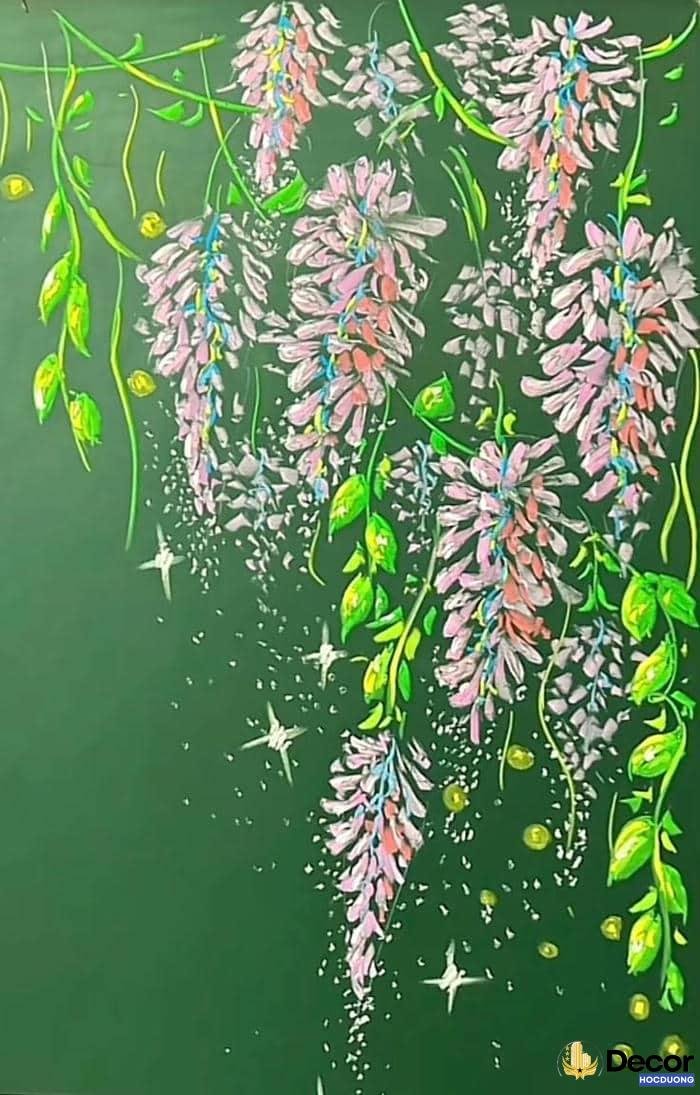 trang trí bảng đẹp mắt