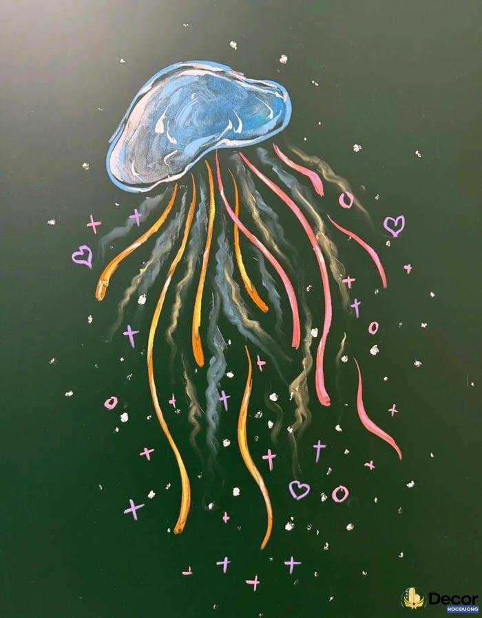 trang tri bang don gian