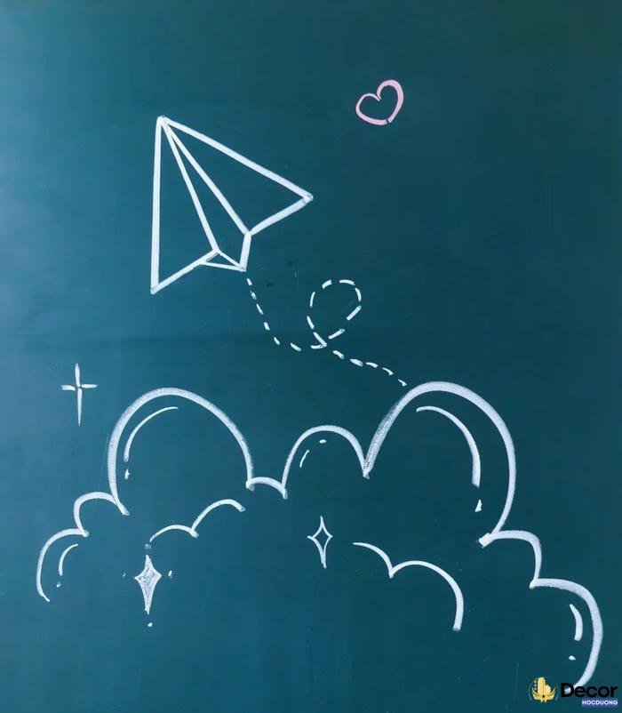 trang trí bảng sự kiện