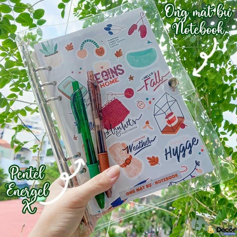 trang trí bìa vở đẹp nhất