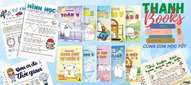 trang trí bìa vở khoa học tự nhiên