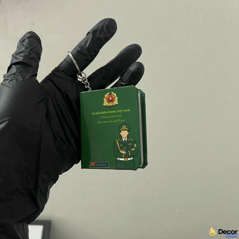 trang trí bìa vở xanh lá