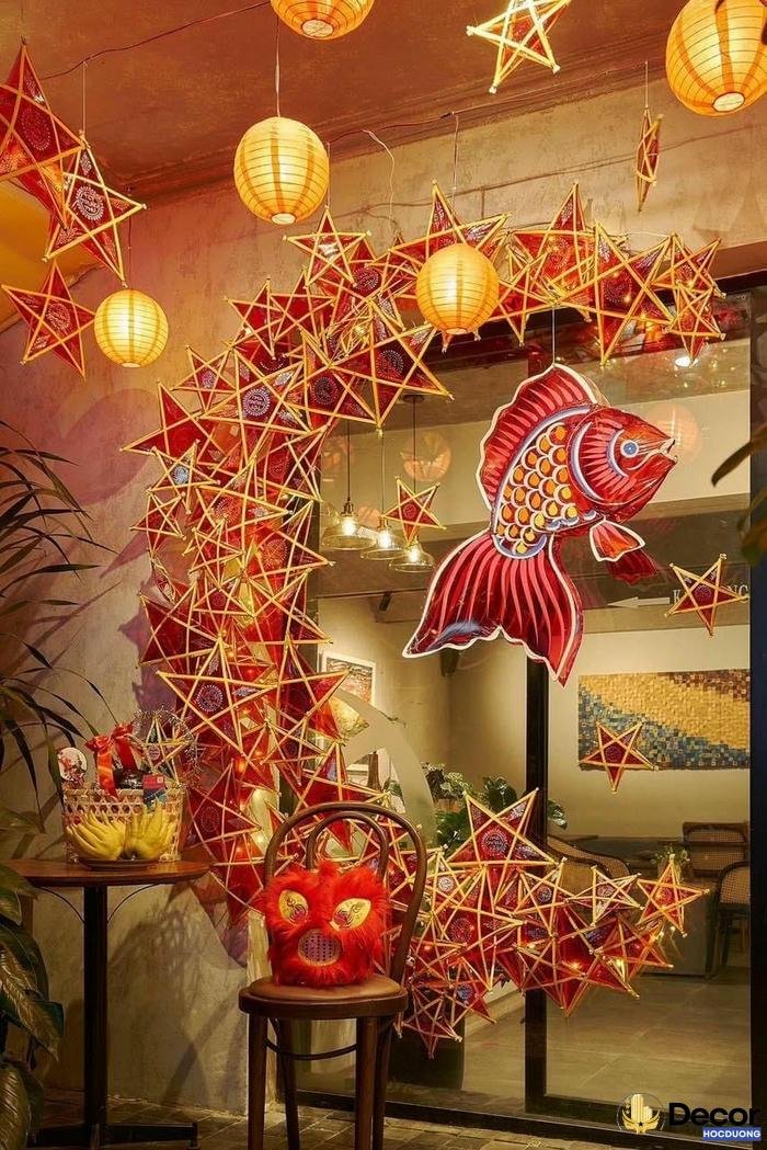 trang trí cổng tết ất tỵ