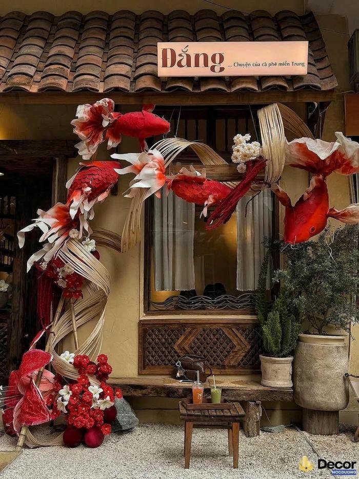 trang trí cổng tết đẹp