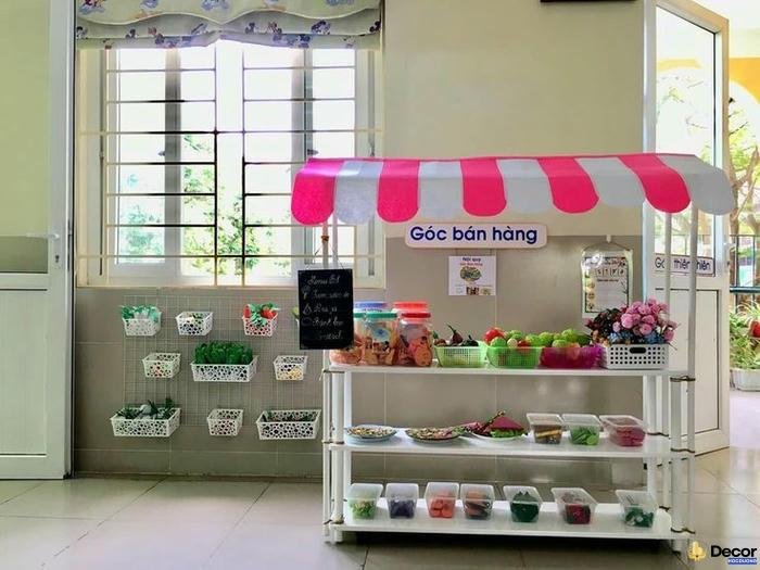 trang trí gian hàng ẩm thực hiện đại