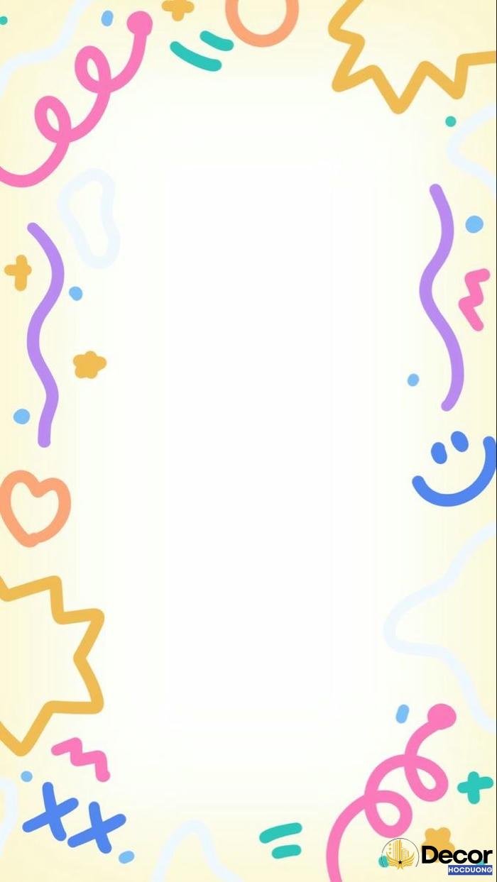 trang trí giấy a4 cute nhất